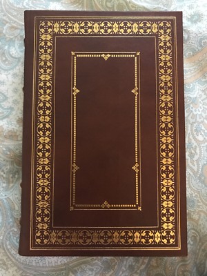 Marya A Life Franklin Library SIGNED 1st edition,full leather bound 22kt accents-image