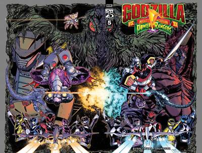 GODZILLA VS MMPR II #5 CVR B SANCHEZ IDW-PRH-image