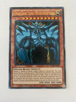Yu-Gi-Oh Obelisk the Tormentor - LDK2-ENS02 - Ultra Rare - Limited Edition NM-image