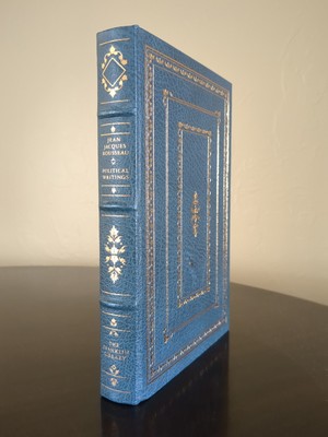 Franklin Library 100 Greatest Books Political Writings of Jean Jacques Rousseau-image