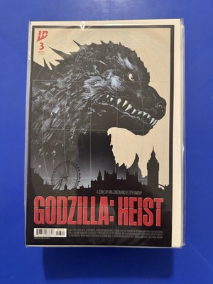 GODZILLA HEIST #3 1ST PRINT 1ST APPEARANCE Variant Cover B IDW Comic 2025 NM+-image