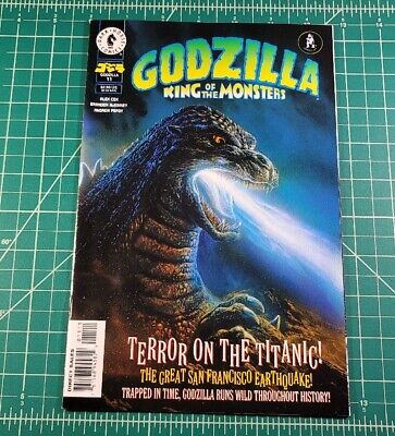 Godzilla King Of Monsters #11 (1995) Terror On Titanic Dark Horse Comics VF/NM -image