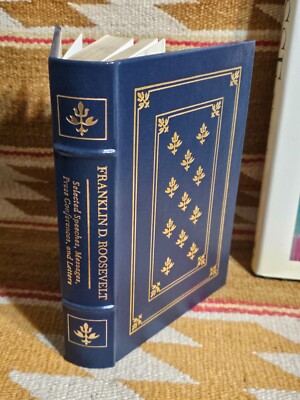 Easton Press FRANKLIN D. ROOSEVELT Selected Speeches LEATHER 1965 1stEd MINT!🔥-image
