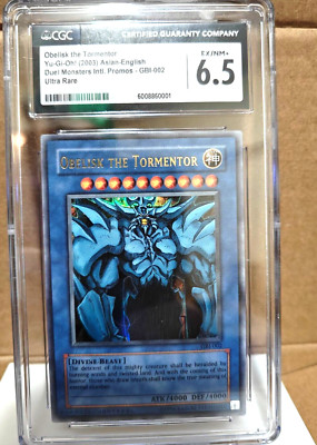 OBELISK THE TORMENTOR GBI-002 - Ultra Rare (CGC Graded 6.5)-image