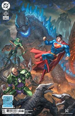 JUSTICE LEAGUE VS GODZILLA VS KONG 2 #1 (OF 7) CVR C ALAN QUAH CARD STOCK VAR PR-image