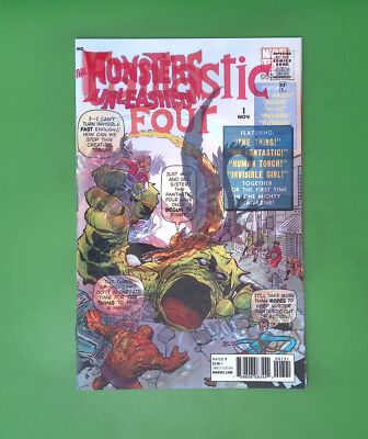 Monsters Unleashed #7b Vol. 3 2017 Marvel Comics Variant High Grade H99-21-image
