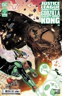 JUSTICE LEAGUE VS GODZILLA VS KONG #7  NM 2024-image