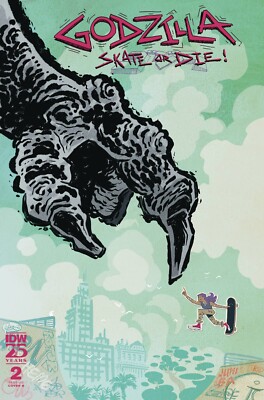 Godzilla Skate or Die #2 2024 Juni Ba Cover B IDW H06-image