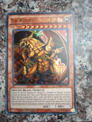 Winged Dragon Of Ra LDK2-ENS03 Yugioh Limited Edition NM-image