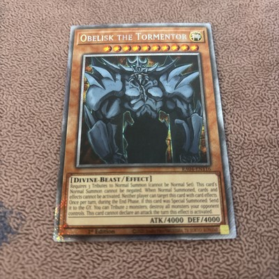 Yugioh Obelisk the Tormentor RA04-EN116 Platinum Secret Rare NM-image