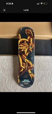 NEW Bear Walker X Yu-Gi-Oh The Winged Dragon of RA Skateboard RARE #2500-image
