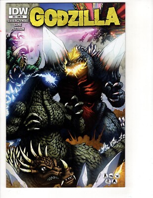 GODZILLA #11 RI & #11 IDW COMIC 2012-image