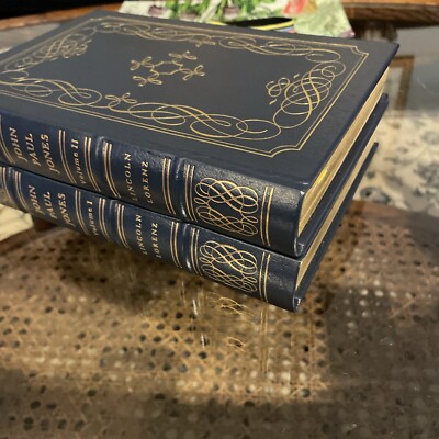 Easton Press 2 VOLS ~ JOHN PAUL JONES by Lincoln Lorenz-image