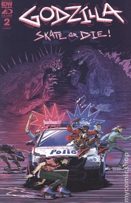 Godzilla Skate or Die #2A VF 2024 Stock Image-image
