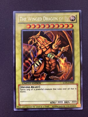 Yugioh! The Winged Dragon of Ra - LC01-EN003 - Ultra Rare - Limited Edition-image