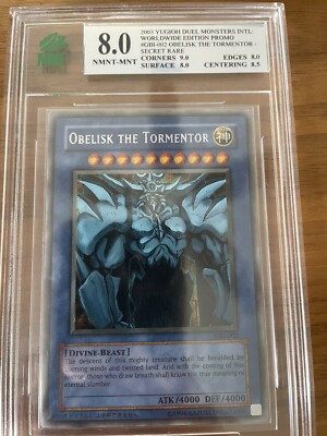 2003 Yugioh Obelisk The Tormentor GBI-002  NMNT-MNT 8.0 Secret Rare-image