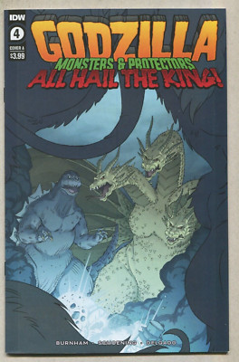 Godzilla : #4 NM Monsters & Protectors All Hail The King #4 NM IDW Comics CBX1E-image