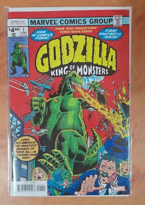 GODZILLA KING OF MONSTERS #1 (1st APPEARANCE OF GODZILLA) FACSIMILE-image