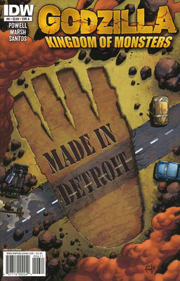 Godzilla: Kingdom of Monsters #6A FN; IDW | Eric Powell - we combine shipping-image