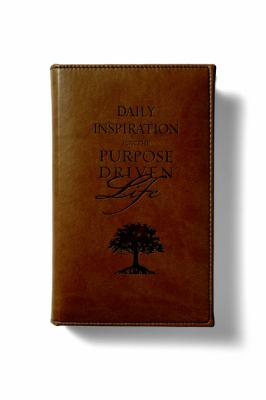 Daily Inspiration for the Purpose Dri- 9780310807254, Rick Warren, leather bound-image