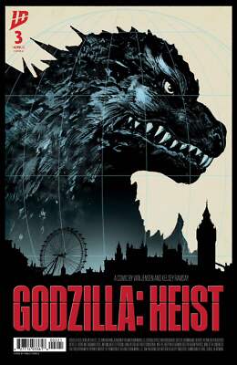Godzilla: Heist #3 Variant B (Movie Poster Variant) Comic Book First Print 2025-image