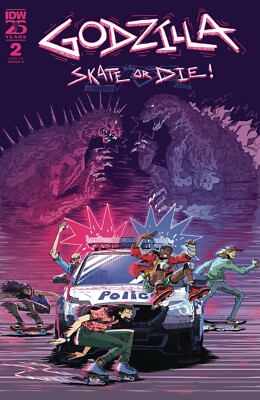 Godzilla Skate or Die #2 Comic Book 2024 - IDW-image