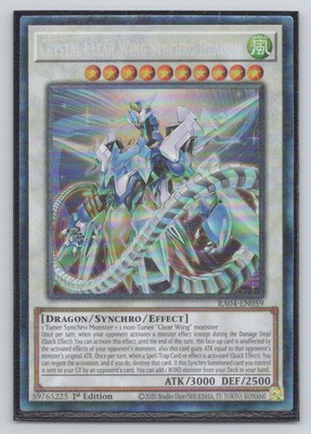 Quarter Century Stampede Crystal Clear Wing Synchro Dragon (PCR) PCR-image