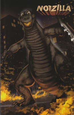 NOTZILLA graphic novel Godzilla parody based on movie ANDRI EVARIS softcover-image
