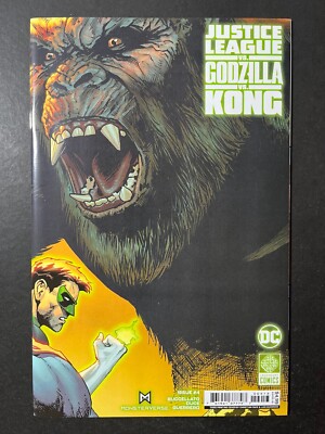 JUSTICE LEAGUE VS GODZILLA VS KONG #4 (3RD PRINT) *NM OR BETTER!* (DC, 2024)-image