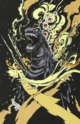 Godzilla's Monsterpiece Theatre #3 1:25 Jim Mahfood Virgin Variant IDW 2025-image