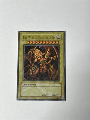 Yu-Gi-Oh the Winged Dragon of RA GBI-003 Ultra Rare Vintage!-image
