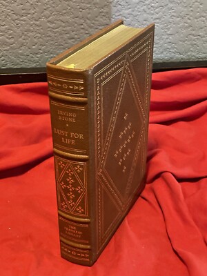 LUST FOR LIFE by Irving Stone - VAN GOGH - Franklin Library Best Loved Book-image