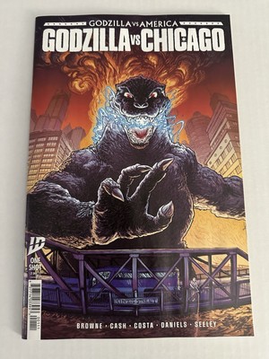 Godzilla vs Chicago #1 Comic Book 2025 - IDW-image