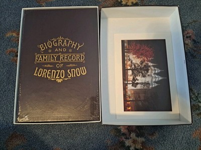 Biography And Family Record Of Lorenzo Snow Employee Edition Sealed Leather-image