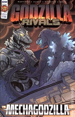 Godzilla Rivals vs. Mechagodzilla 1B VF 2023 Stock Image-image