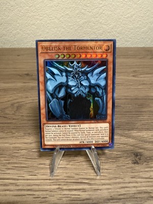 YuGiOh Obelisk the Tormentor LDK2-ENS02 Ultra Rare Limited Edition Near Mint-image