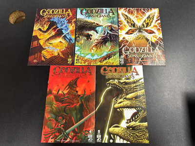 IDW Godzilla Sons of Gaints 1-5-image
