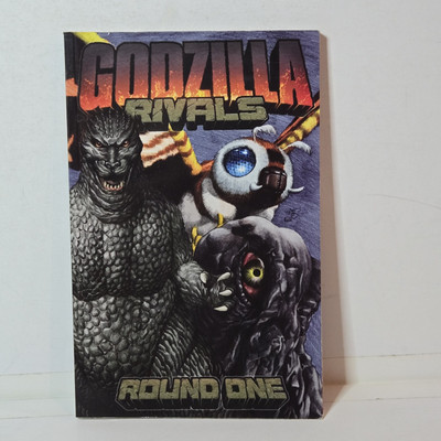 GODZILLA RIVALS: ROUND ONE TPB IDW/1st Print/Ghidorah/some damage around edges-image