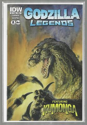 GODZILLA LEGENDS #5 BOB EGGLETON COVER B IDW PUBLISHING 2012-image