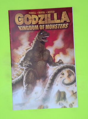 Godzilla Kingdom of Monsters #1b 2011 IDW Publishing Variant High Grade K48-197-image
