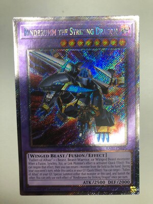 Yu-Gi-Oh! Rindbrumm the Striking Dragon (1) Platinum Secret Rare & (1) UR Rare-image