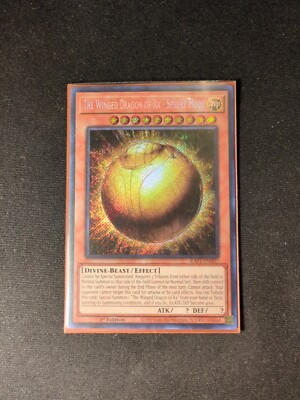 The Winged Dragon of Ra - Sphere Mode (Secret Rare) RA01-EN007 1st Edition NM-image