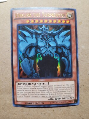 Yu-Gi-Oh! Obelisk the Tormentor Legendary Decks II LDK2-ENS02 Limited Ultra LP-image