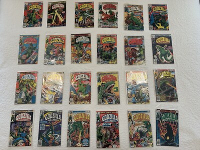 Godzilla King of the Monsters #1-24 1977-1979 Marvel Comics Lot COMPLETE SET-image