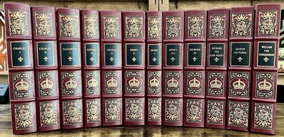 Easton Press KINGS & QUEENS OF ENGLAND 12 vols Henry Victoria Charles William-image