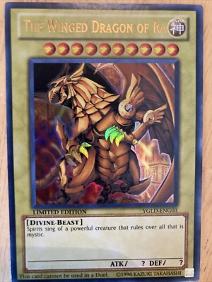 Yu-Gi-Oh! TCG The Winged Dragon of Ra Yugi's Legendary Decks YGLD-ENG03 Limited-image