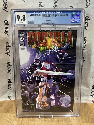 Godzilla vs. The Mighty Morphin Power Rangers #3 Cover B Alex Sanchez Cgc 9.8-image