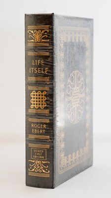 Life Itself SIGNED Roger Ebert FACTORY SEALED Easton Press FIRST EDITION-image
