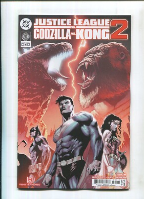JUSTICE LEAGUE vs GODZILLA vs KONG 2 #1 - CHRISTIAN DUCE MAIN COVER - DC/2025-image