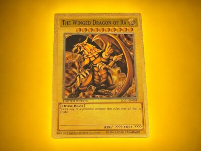 The Winged Dragon of Ra - Golden Holo - DIY Orica - Yugioh-image